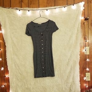 Black and white dress